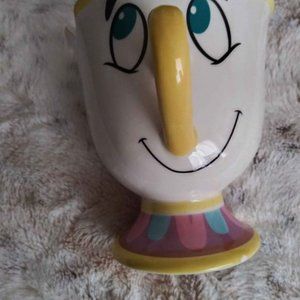 New Disney Beauty & The Beast Chip 3D Figural Mug